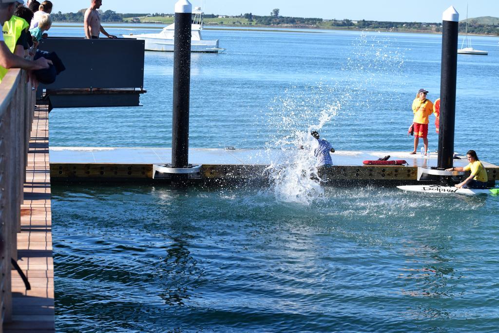 Harbourside City Backpackers Tauranga Bagian luar foto